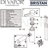 Bristan Solo Non Thermostatic Healthcare Tap Spares